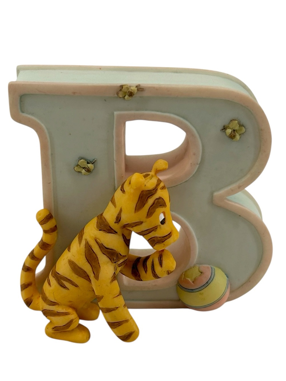 Pooh’s Alphabet - Letter “B” Classic Pooh Tigger, Hunny, and Bees Figure READ